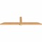 Ekena Millwork Eugene Smooth Timber Gable Bracket, Western Red Cedar, 108"W x 27"H x 3 1/2"D x 5 1/2"F, 6/12 Pitch GBW108X27X0406EUG00SWR - alternate 2
